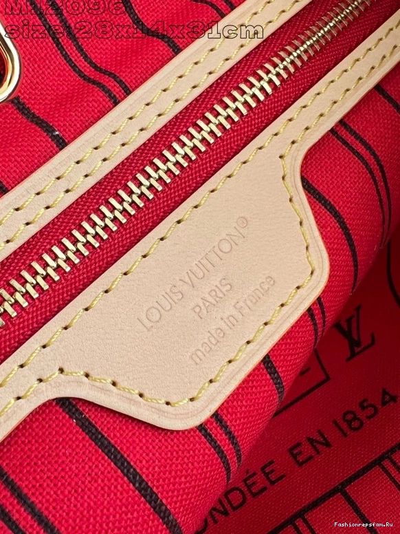 FS CHEAP Neverfull Louis Out Bandoulière MM-31*28*14cm Vuitton Inside 0720